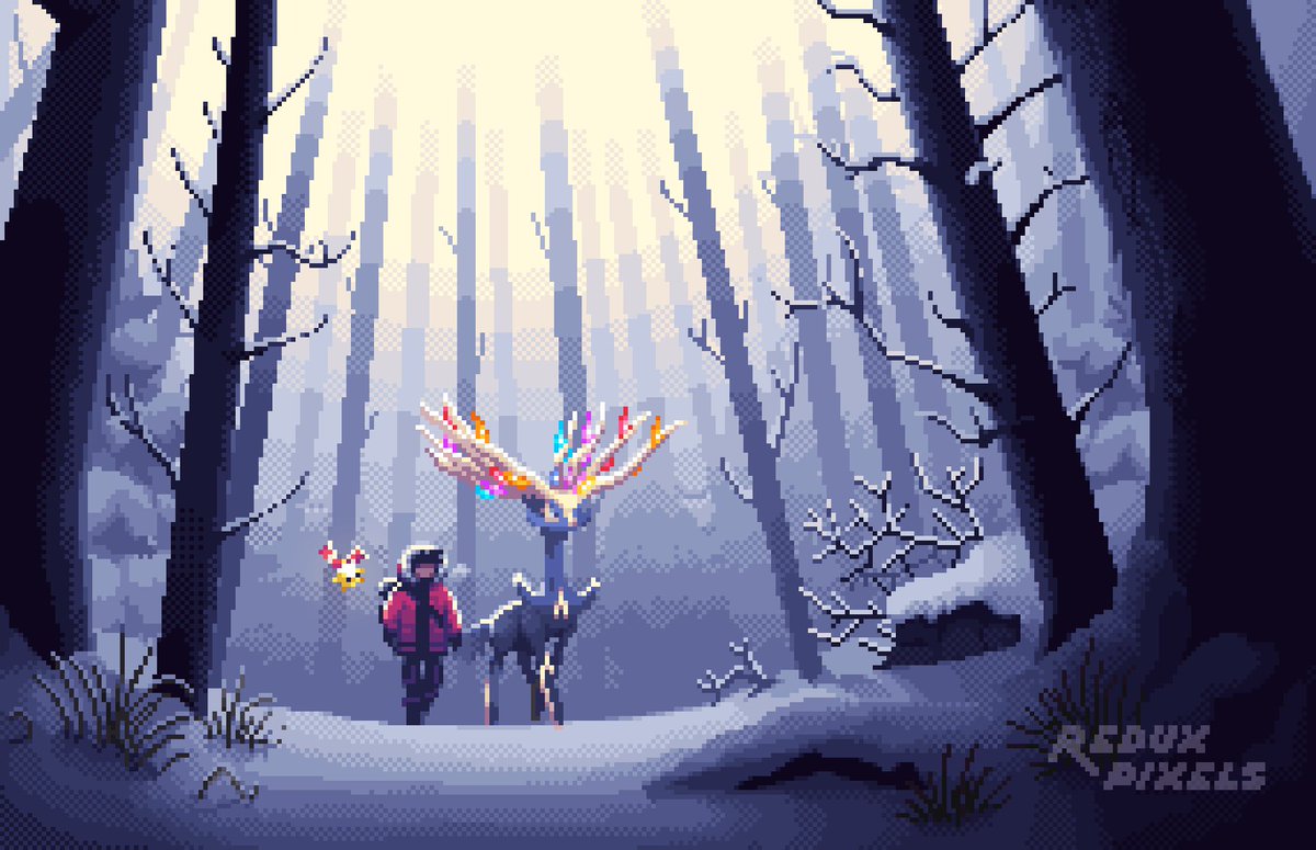 ReduxPixels's tweet photo. Full bg from my profile's header btw. Smthn I made a while back

#pixelart #digitalart #pokemon https://t.co/hijZRoc9Wj