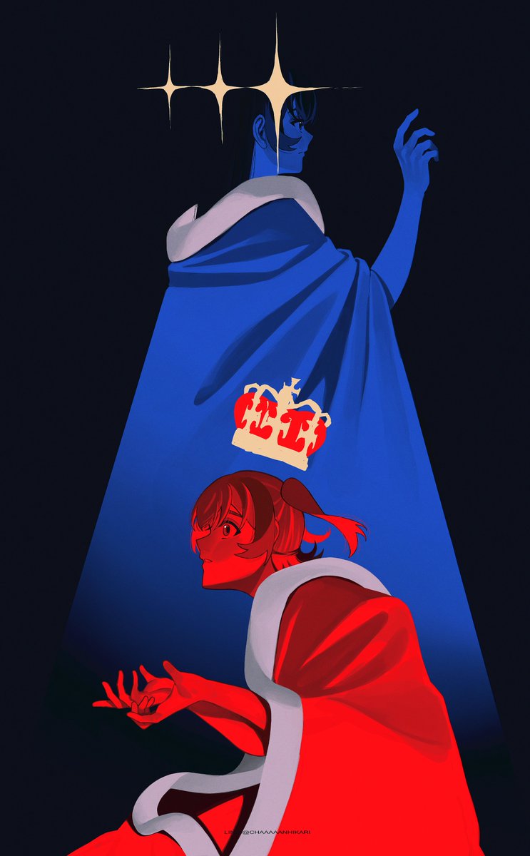 ChaaaaanHikari's tweet photo. 星と王冠
#スタァライト #RevueStarlight https://t.co/U7SNiqMBr3