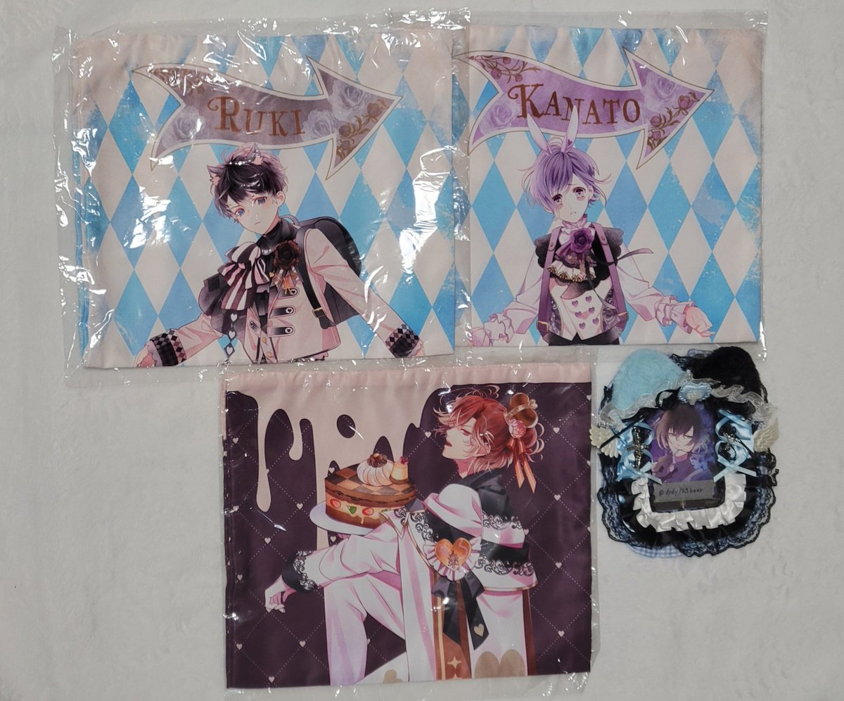 dydy123bear's tweet photo. 【交換/譲渡】DIABOLIK LOVERS ディアラバ

❥譲 画像 カルラ シン キノ

❥求 同異種 アズサ >>> 定価+送料
(PayPay・ゆうちょ)

アクスタはシャ・デモニアック優先
郵送希望/ﾘﾄﾘﾝ/譲渡3点～◎
検索からでもお気軽にお声掛けください𐙚
よろしくお願いいたします🙇🏻‍♀️ https://t.co/7vE8zTeAGU