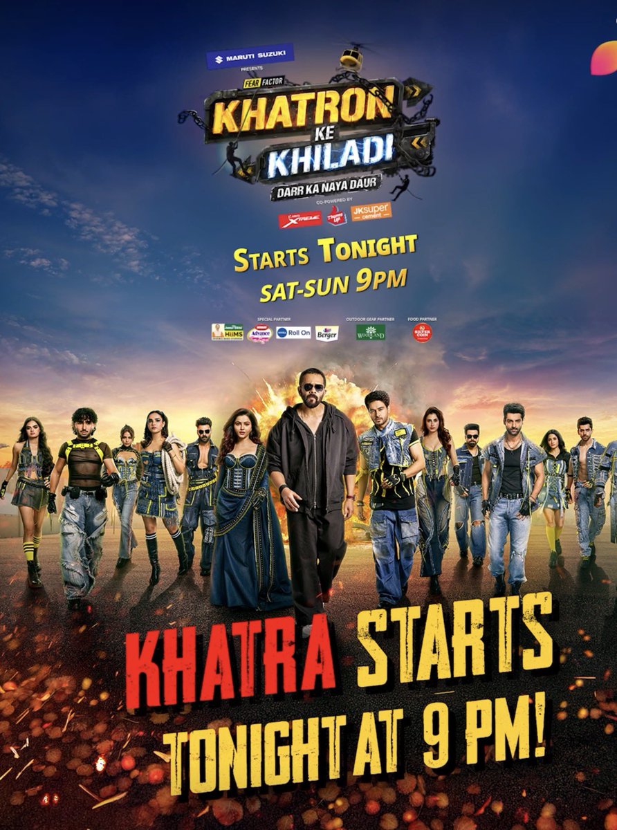 detached_monk's tweet photo. 30 min to go
Let’s see how this season goes 🥵

#KhatronKeKhiladi. #FearFactor https://t.co/pjmO4b9E8E