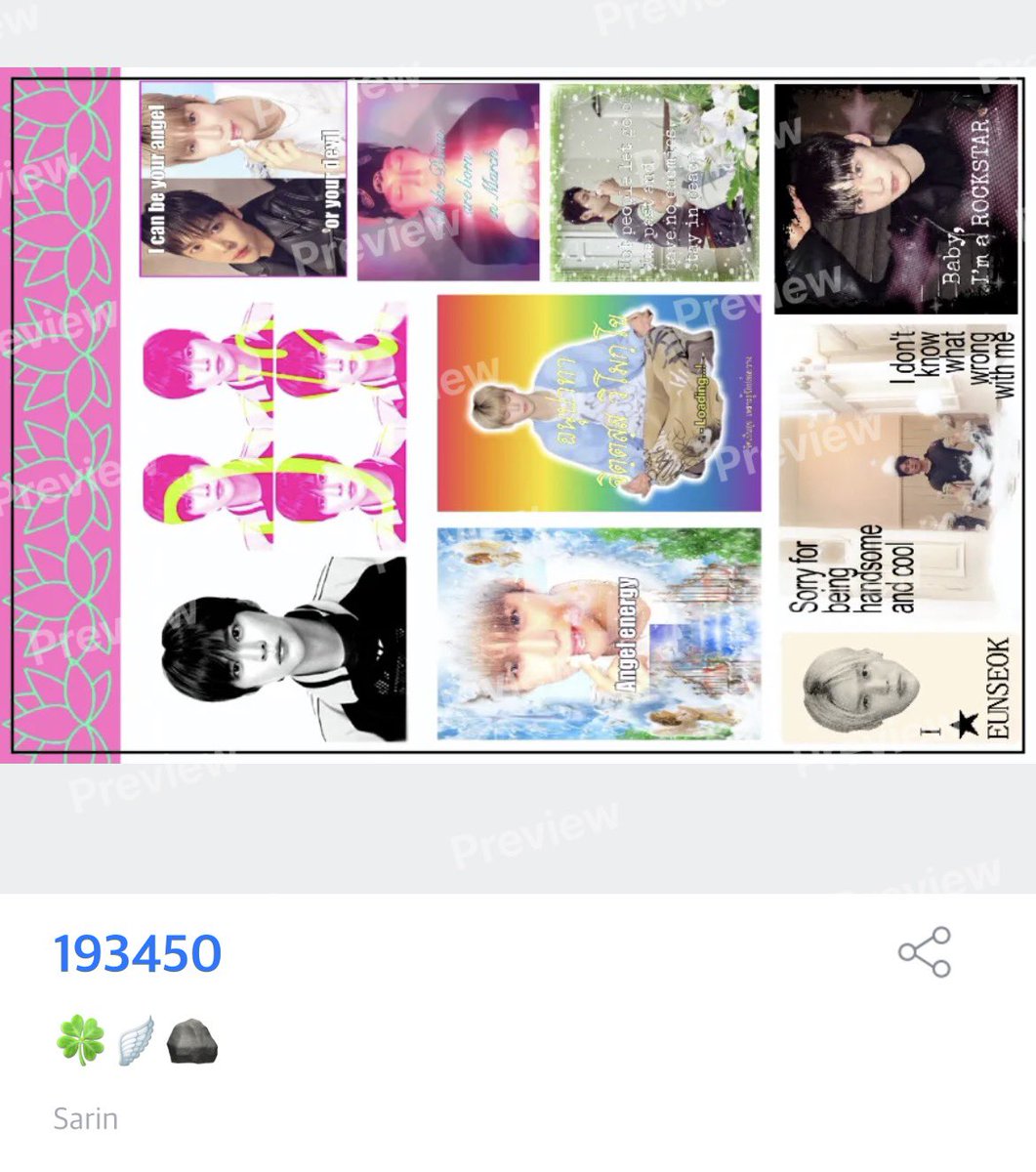 scforseok's tweet photo. Code for sticker print moshi moshi
ถ้าตลาดยังไม่วาย ขอฝากด้วยนะคับ 🧍🏻💘 https://t.co/GZiZ8tFhzf
