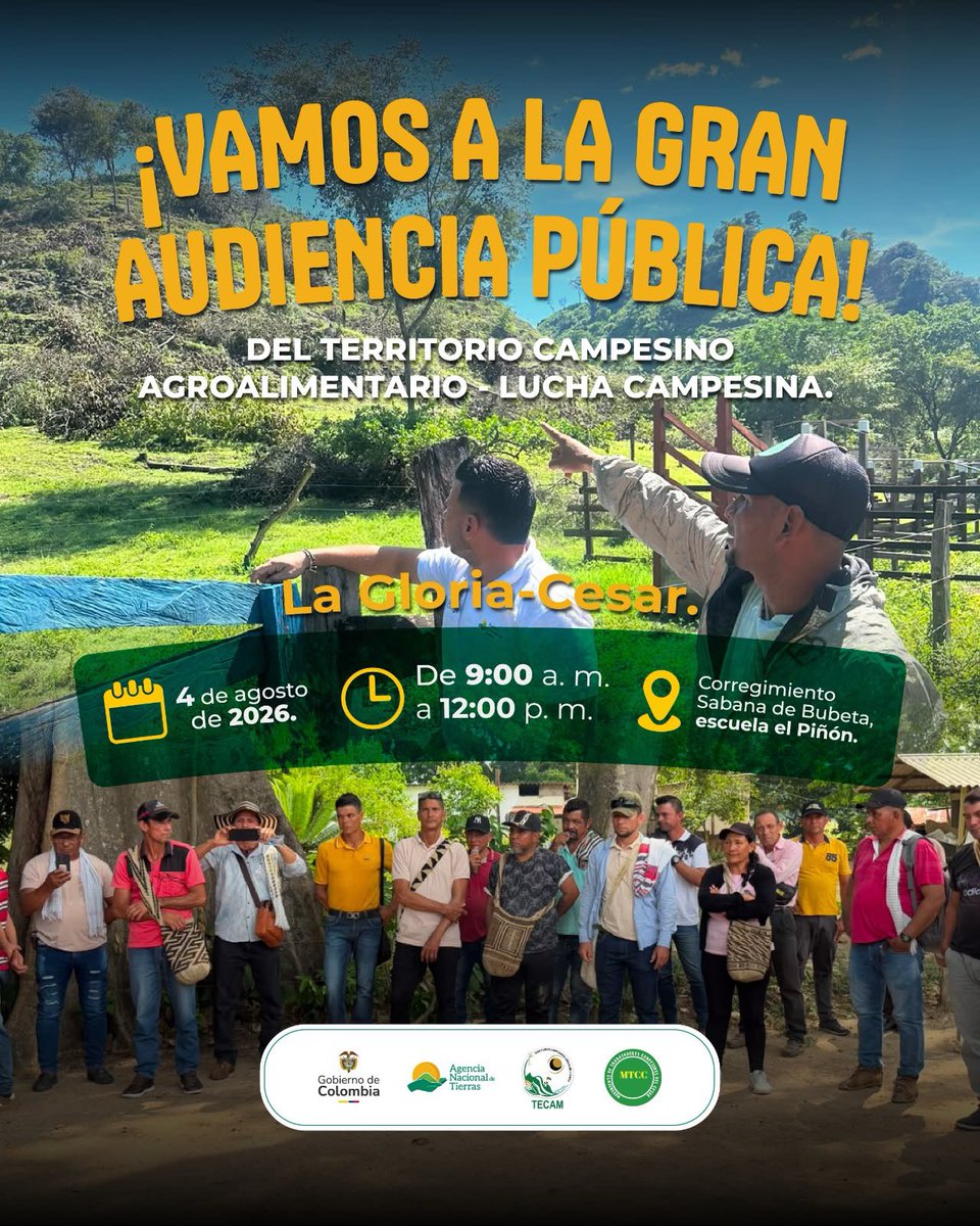 MMtcc36831's tweet photo. El campesinado no se detiene en su lucha, seguimos avanzando en la construcción de nuestra territorialidad para producir alimentos, defender el territorio y permanecer en El. 
La tierra en manos del campesinado para construir La Paz https://t.co/X11OxN8RXV