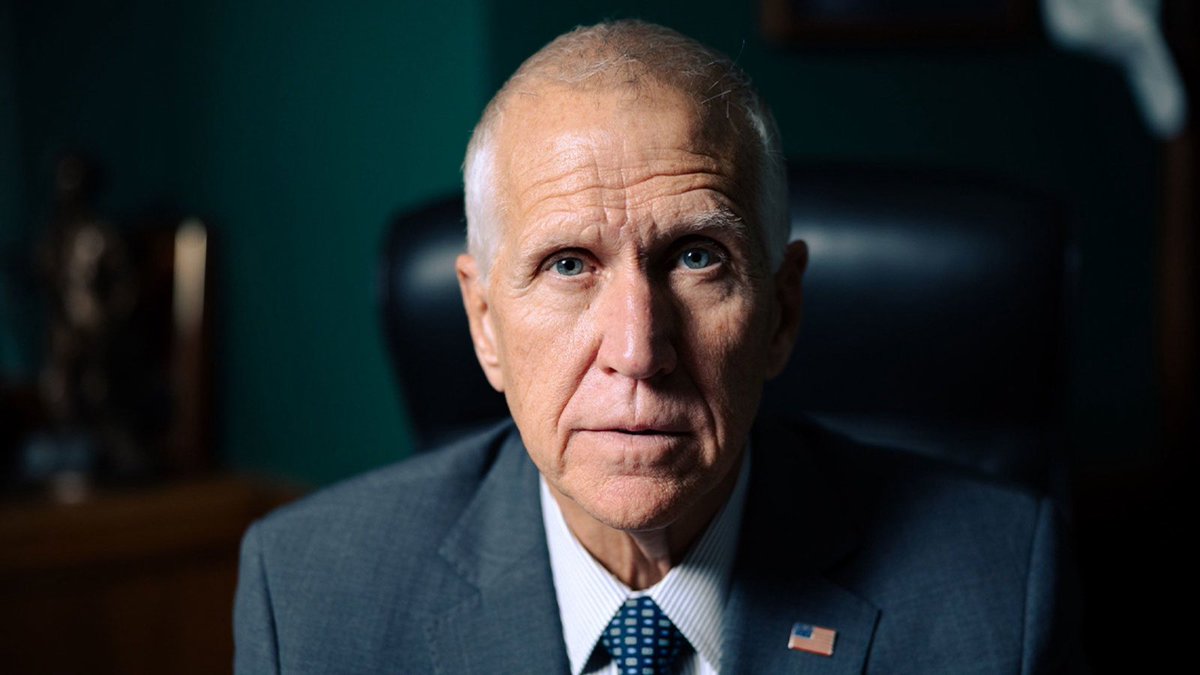 RpsAgainstTrump's tweet photo. Senator Thom Tillis responds to Trump:

“Despite comments as late as yesterday that the fund is dead, President Trump clearly intends to resurrect the payout pot for punks either by inappropriately establishing another bogus fund or pushing Congress to vote for a bill that the majority of Republicans in the Senate would be against.

It’s unfortunate that Todd Blanche, who I consider qualified for the job, will not be confirmed because of this reversal. Hopefully, we can resolve this by Tuesday.”