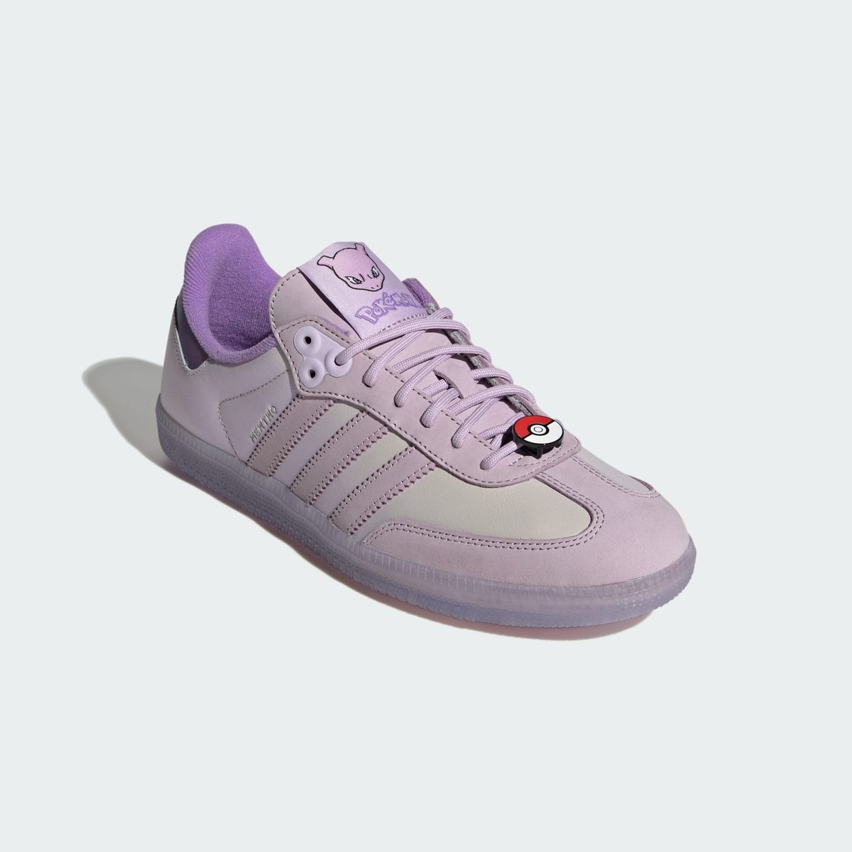 fullress's tweet photo. ポケモン 30周年記念 × アディダス コラボコレクションが2026年 9月 発売予定 (Pokemon adidas Originals 30th Anniversary)

・ミュウツーをイメージした「SAMBA - Ice Lavender」が登場。

https://t.co/zDiVLgtlPh https://t.co/KzrhpKdjje