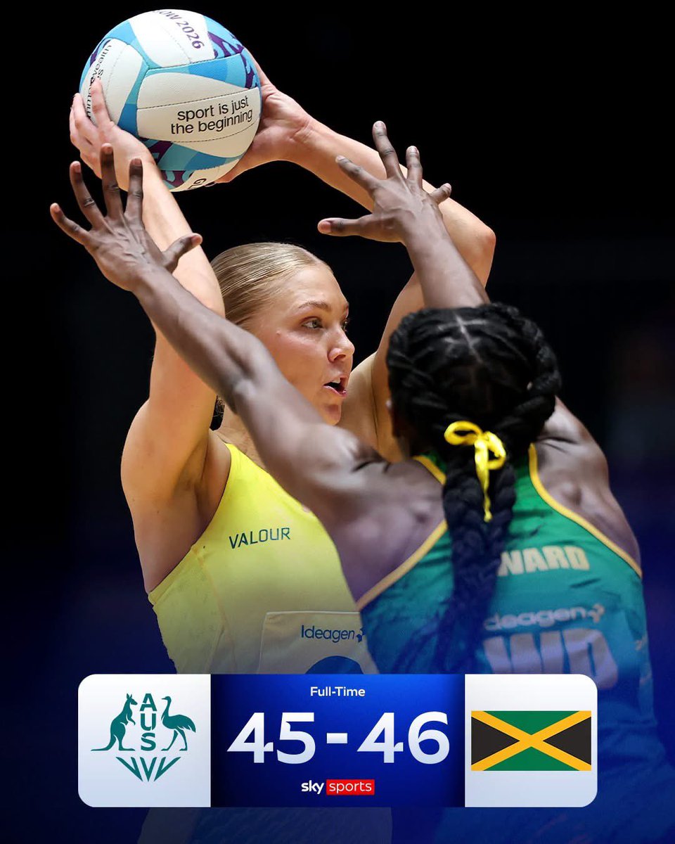 vaughngreenja's tweet photo. Congratulations Sunshine Girls…#commonwealthgames #SemiFinal https://t.co/y2tIZoXLjf