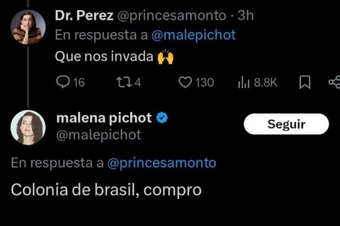 usdtermo's tweet photo. La cheta de Malena Pichot hablando de vender tierras pero ella es literalmente esto https://t.co/SNgBJ8V14K