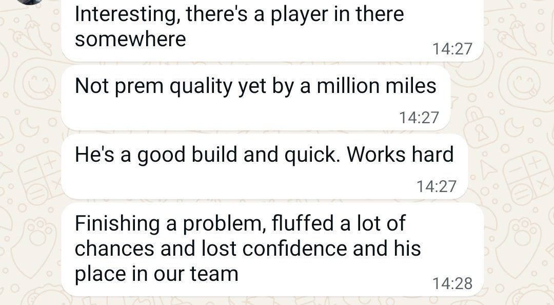 CHalsall1's tweet photo. Scouting report from my Bradford supporting friend https://t.co/TcEgKynTSl