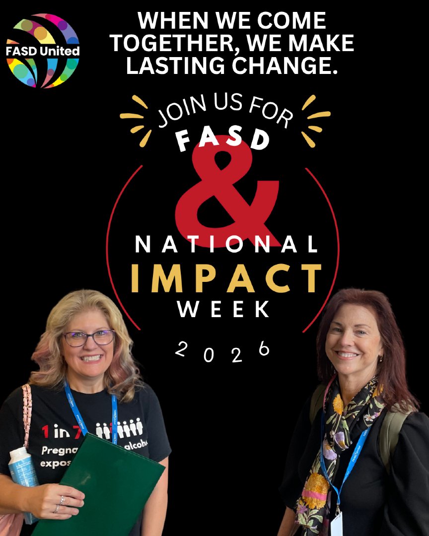 FASDUnited's tweet photo. If you're part of the #FASDCommunity National FASD Impact Week is for YOU.
Registration is free: https://t.co/vZzNjqYr4Z
Real change doesn't happen in isolation; it happens when people come together with a shared purpose!
#FASD #FASD2026 #Advocacy #Neurodiversity #PublicHealth https://t.co/LatxvtQzTZ