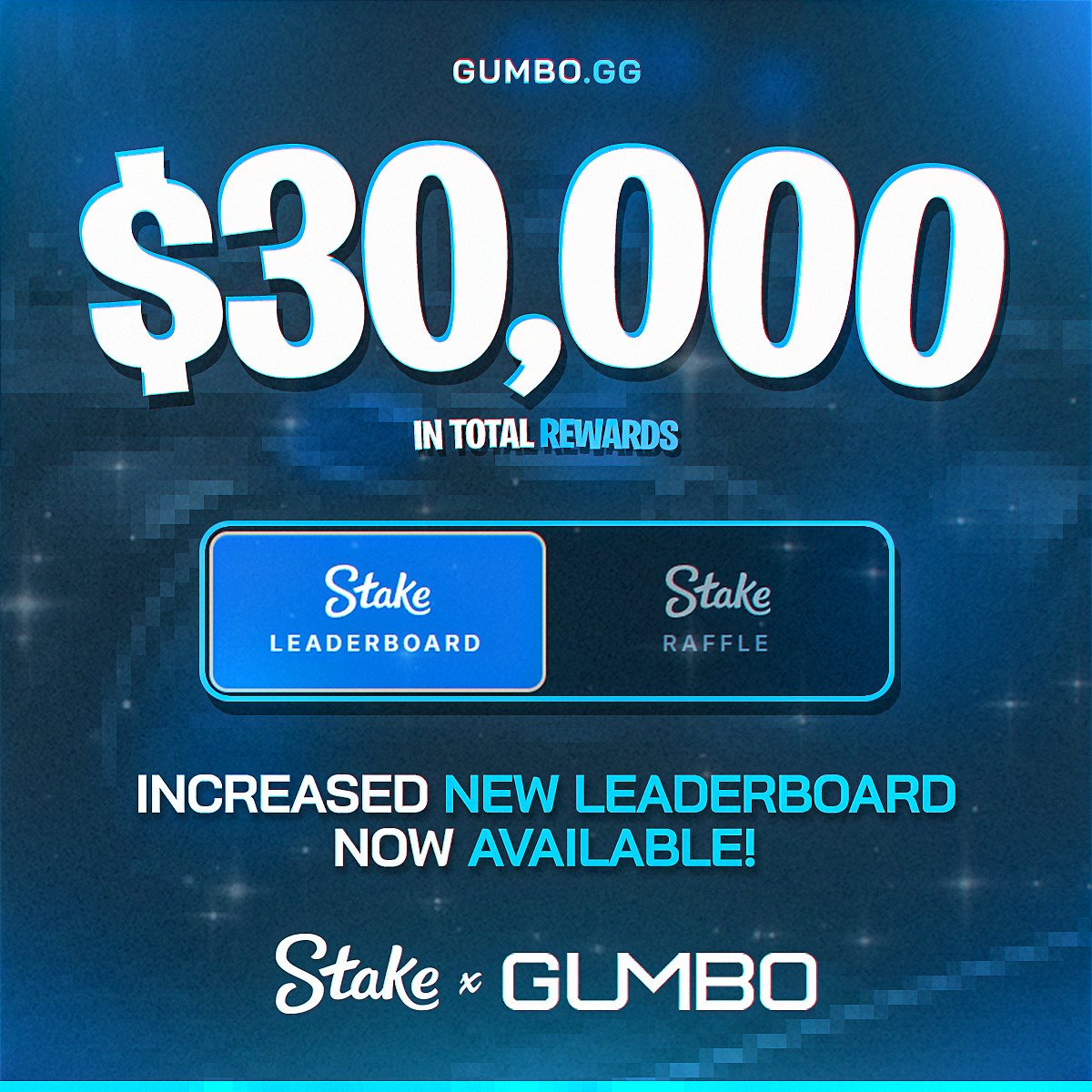 GumboGamble's tweet photo. 📈 BIG REWARDS INCREASE 📈

🏆 $30,000+ @Stake Monthly Leaderboard 🏆

🎁 RT + Tag 1 Friend = $250 Giveaway (5 winners $50)
📬 Need help joining? DMs open!
🔗 https://t.co/e7ft5GOVGR https://t.co/QlqNc5SHk4