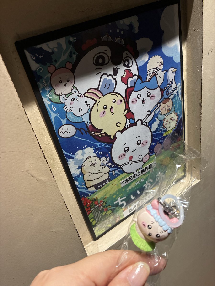 petari115's tweet photo. ちいかわって３人組のネコミミのやつでしょ？え？違うの？
位のミリしらで行った https://t.co/iGJlOOXup1