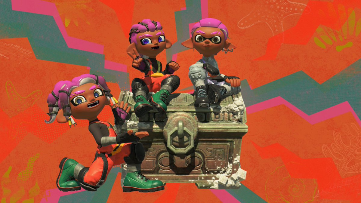 00revi's tweet photo. 〜🦑🐙レイダース始めました🪎〜 https://t.co/MiGZOuCH96