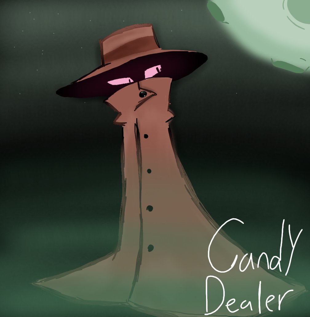 D4rk_Icarus's tweet photo. A Remake of my older Candy Dealer Post
Character Belongs to: @_SrPelo_
#spookymonth #spookymonthart #candydealer https://t.co/ZcErshF8Yv