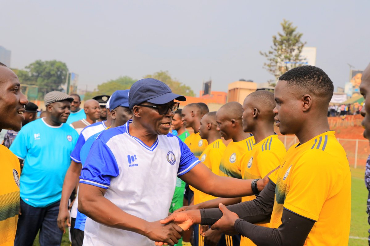 PoliceUg's tweet photo. The 3rd Edition of the #IGPCup2026 is underway at Kira Road Police Arena, Kamwokya.

The Inspector General of Police today officially launched the tournament, reaffirming the Uganda Police Force's commitment to promoting physical fitness, teamwork and stronger community partnerships through sport. 

The IGP urged all officers, directorates, units and departments to embrace regular sporting activities to enhance wellness, reduce work-related stress  and strengthen community-led policing.

Held under the theme, "Championing Wellness, Unity and Professional Excellence Through Sports," the opening match saw the Police Corporate Team defeat Naguru Community 2-1 at Kira Road Police Arena, a home of Police FC #CommunityPolicing