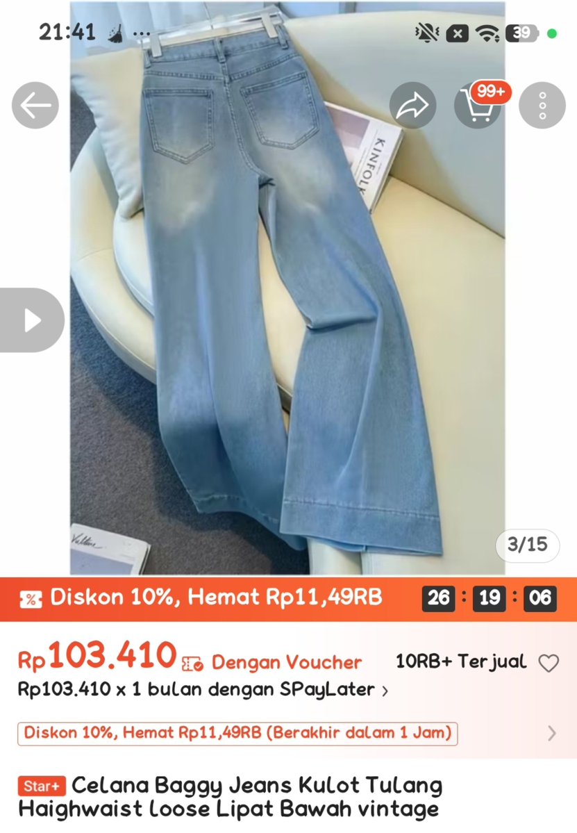novi6299's tweet photo. NEMU STORE JEANS YANG HARGANYA GAK NGOTAK TAPI KUALITASNYA BIKIN MENJERIT 😭✨🤍 https://t.co/jkLPnNK3ln