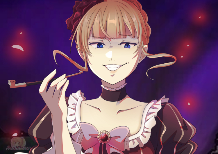 Azuminkun's tweet photo. A fearsome witch appears! https://t.co/YuG0l6FM6g