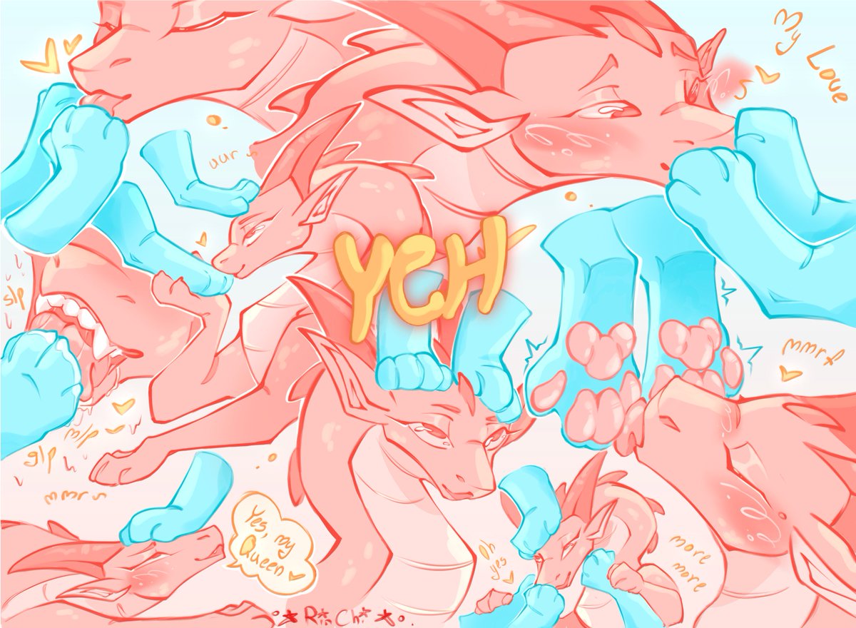 Rin_Chi_K's tweet photo. Paws Love YCH    

Open on FA: https://t.co/Eby7qMpsMu    

#ych #sfw #youcharacterhere #dragon #dragonych #looking #male #female #derg #fetish #comic #comicych #paw #paws #pawsych https://t.co/meEm804Mre