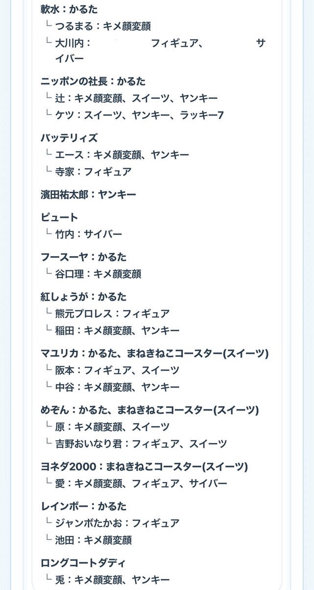 ll28xr__'s tweet photo. よしもとコレカ 7th 交換 最新

【求】そいつどいつ 無限回収

【譲】画像1〜4枚目

郵送にて交換希望です。
枚数捌きたいため、異種交換可能。
お心当たりのある方は気軽にお声掛けください🙇🏻‍♀️ https://t.co/LnniiO5Lsz