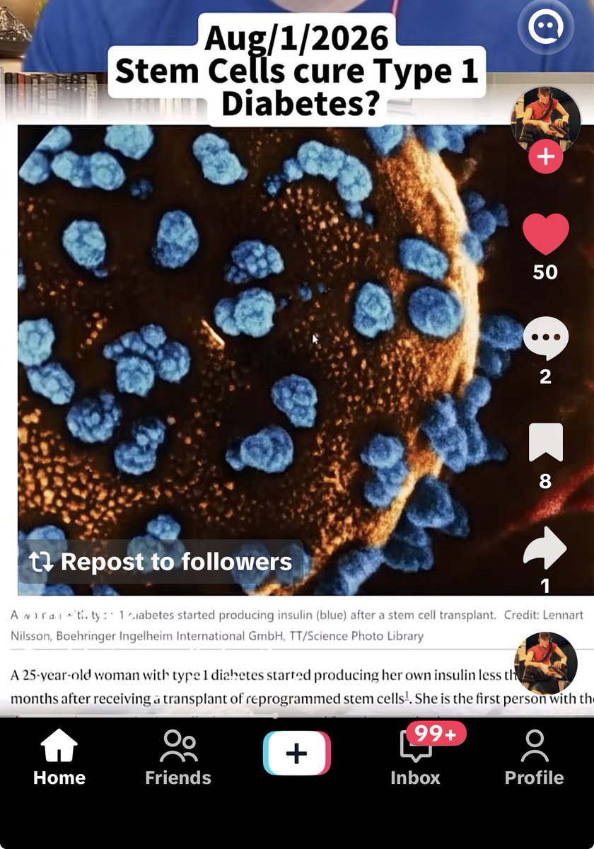 MillikenGregg's tweet photo. As the world‘s toughest type one Diabetic, I told you that cured the disease a long time ago now we have a girl who has been Type one for years and this absolutely free from this title. She is no longer a Type one Diabetic over 12 months she has been CURED https://t.co/lDn1fozQwX