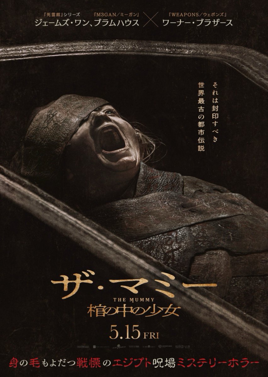 325_na's tweet photo. 『ザ・マミー』
エクソシスト+死霊のはらわたの様な感じで、ホラーシーンにギャグ感あって凄い微妙…😢
痛い、グロいは結構あっても、肝心の「怖い」は無い。
あと監督さんは死霊のはらわたライジング撮ってた人なので、ノリがまんまで飽きが来る…。あんまオススメしない…。
#映画好きと繋がりたい https://t.co/tHTO90elV3
