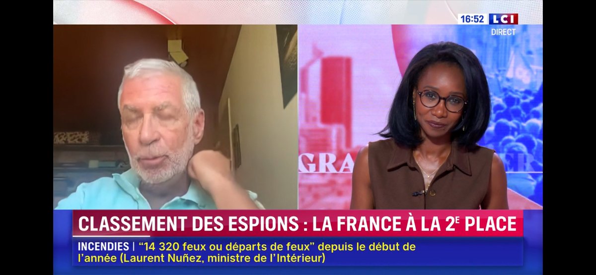 JusteCentriste's tweet photo. 🚨@LCI En cours passionnante émission autour de l’excellente @KadyAdoum des experts au top @DrLiz16 @girard_etienne & Co en prime et visio l’agent Vacancier @VincentCrouzet4 À suivre sans modération 👍 Excellent 👌 #Renseignements #Russie #Iran et bravo @LEXPRESS https://t.co/fUbaqGN4Ab