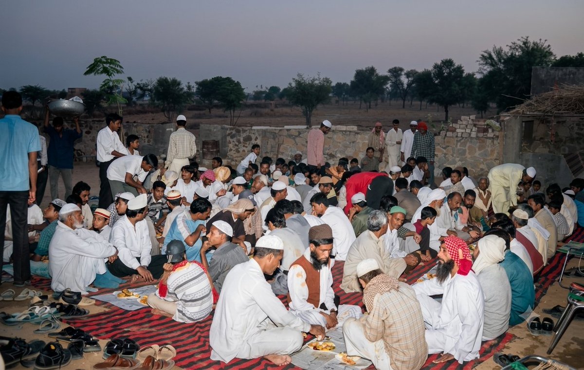 HRMURID's tweet photo. 27th Roza Iftar Gathering | August 16, 2012 🤲
Hosted by my late grandfather, Hakim Gulam Nabi Murid, at G Nabi Farm, Bhati Bass Road, Didwana.

A unforgettable day of togetherness, faith, and blessings. May Allah grant him Maghfirah and Jannah. Ameen. https://t.co/2d6U9m5fCp