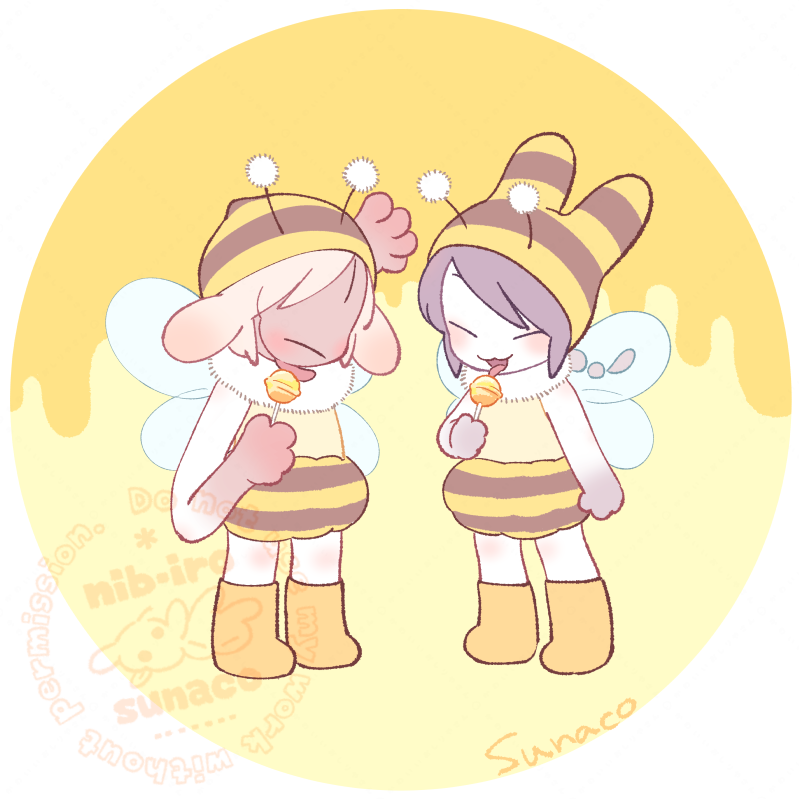 sunanecco's tweet photo. 8/2はにぃばにぃ🍯🐰🐰🍯 https://t.co/hZZTLUGvxH