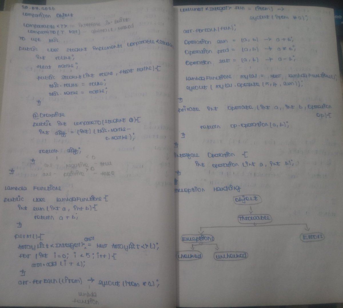 16.07.2026 Generics in Java 19.07.2026 Java wildcards 20.07.2026 ...