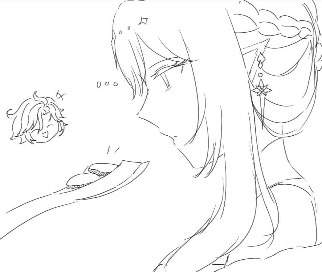 l1naria323's tweet photo. Your majesty, I brought some sweets today too~ #MiTsar https://t.co/GLKyvSv0sr