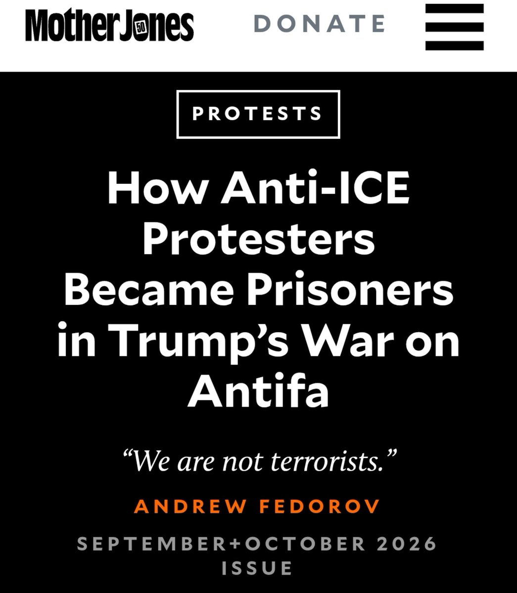 Blackholerobots's tweet photo. Bₗₐcₖₕₒₗₑᵣₒbₒₜₛ👾☟201☟
#Aug2026
' How #Anti #ICE #Protesters Became #Prisoners in #Trump’s #War on #Antifa “We are not #Terrorists .” '
#rioting #SavannaBatten #prisonsentences #zines #anarchistliterature
#usa #domesticterrorism #activism #BlackHoleRobots👾 https://t.co/nqXFZDNgcd