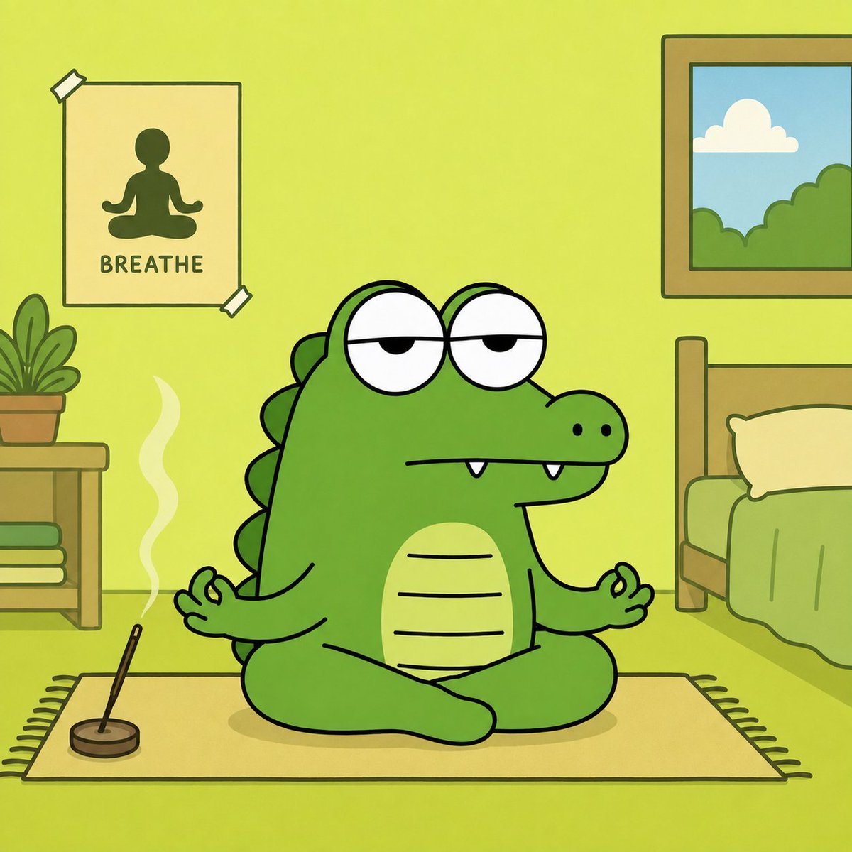 HoodCroco's tweet photo. GM Frens, LMK when you up https://t.co/xAOvvzbbxh