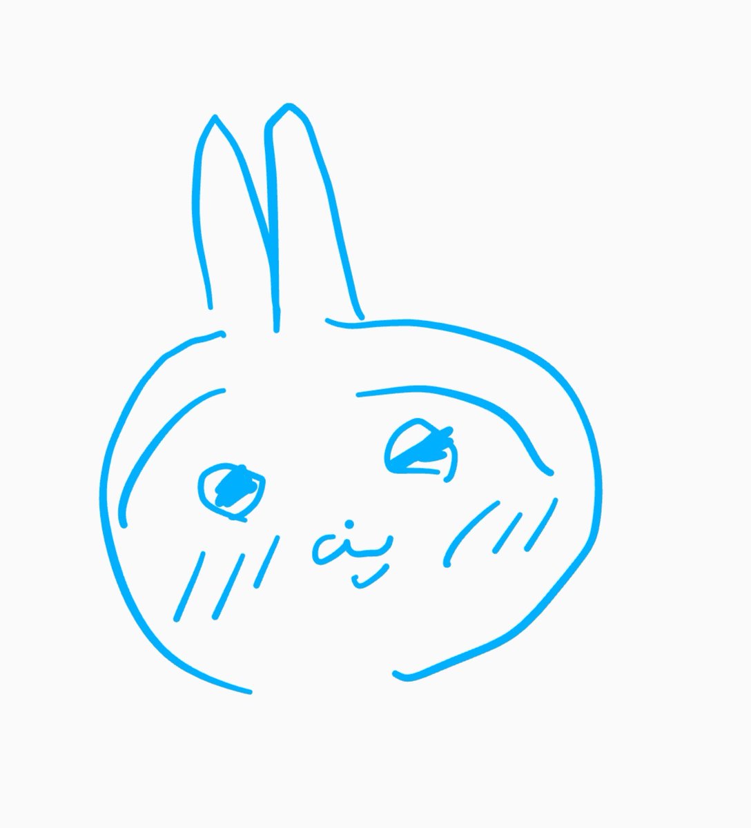 mcyz_create's tweet photo. うろ覚えで書いた、ちいかわのうさぎ
恋してそう https://t.co/FYjfSNCiCE