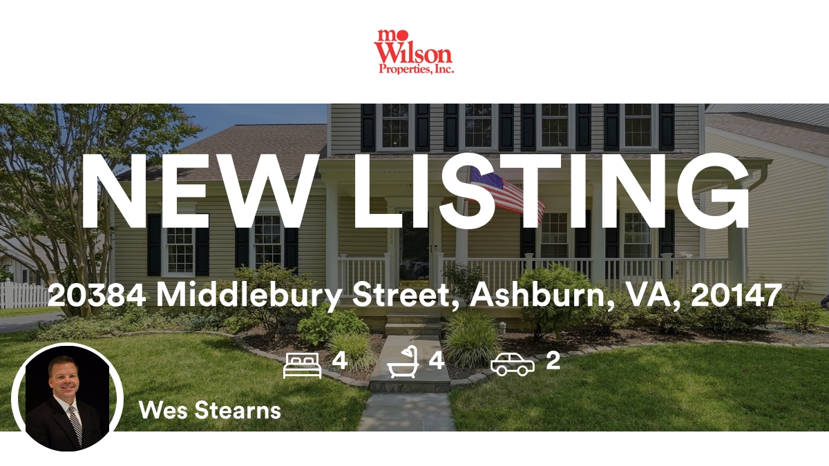 wesstearns's tweet photo. 🛌 4 🛀 4 🚘 2
📍 20384 Middlebury Street, Ashburn, VA, 20147

My latest listing on RateMyAgent.
VA 0225053331
https://t.co/sHlT7aZQr0

...
#ratemyagent #realestate #MO_Wilson_Properties https://t.co/4BjfxN5G71