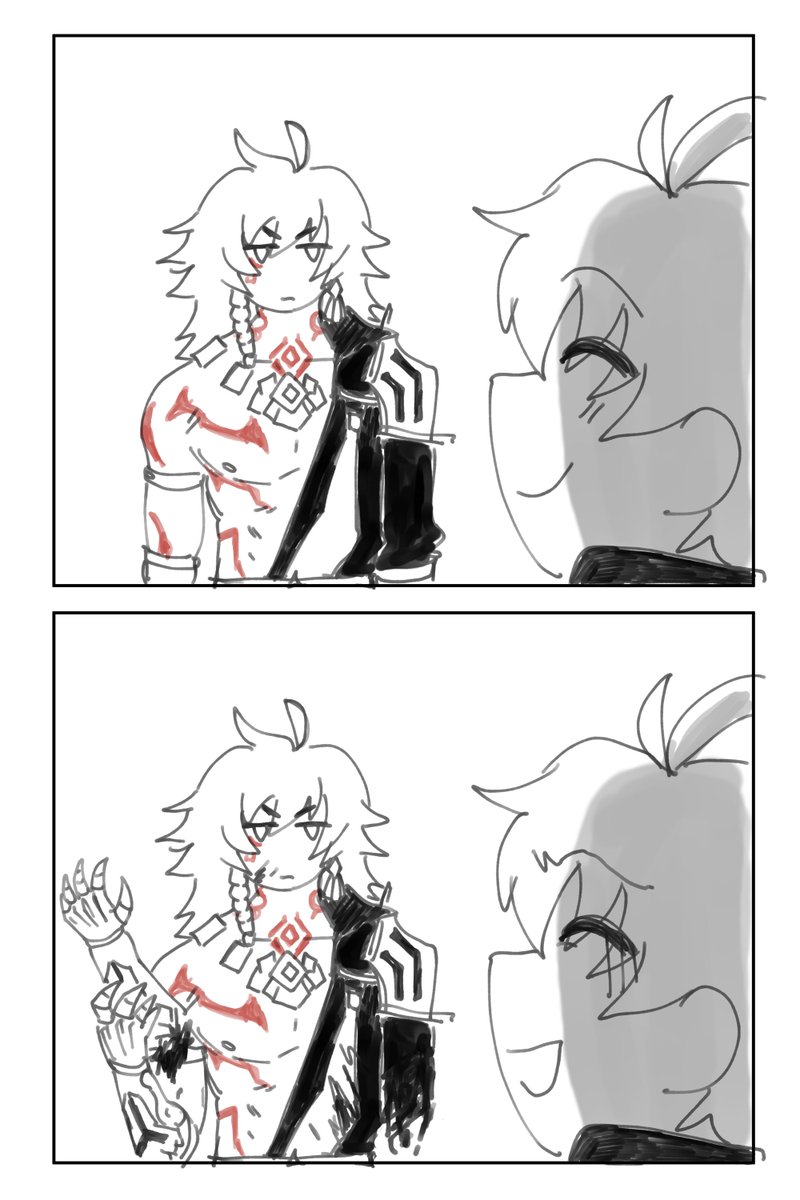 herb0rin's tweet photo. The real reason Deliverer's hair is all white
#phaidei https://t.co/ip8ZcfkE7x