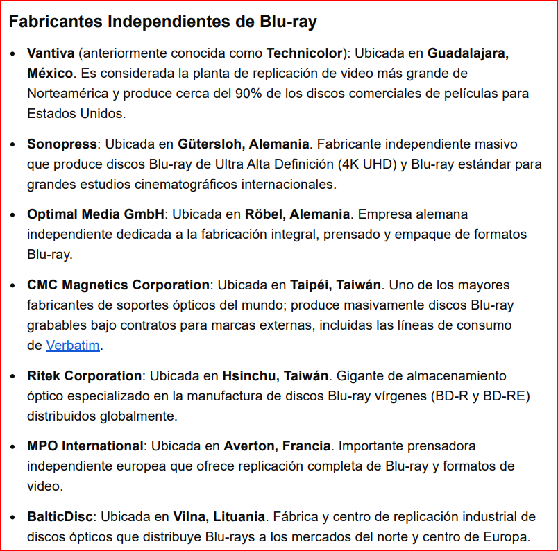 adriancho74's tweet photo. Que Sony haya cerrado o modificado sus fabricas de discos Blu-ray no significa que no hayan mas fabricas en el mundo. Al menos diez (10) empresas independientes en el mundo se dedican a producir estos discos generalmente para películas pero podría para juegos. Sony no quiere. https://t.co/11XXnkVBun
