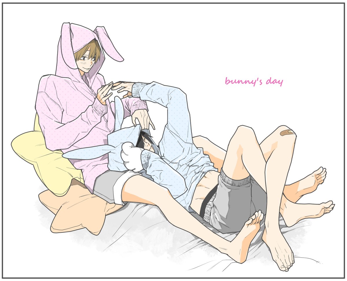 ayano02mng's tweet photo. せっかくなのでバニーの日描きました…！素足よき。
#創作BL https://t.co/ADYNU7HnFJ