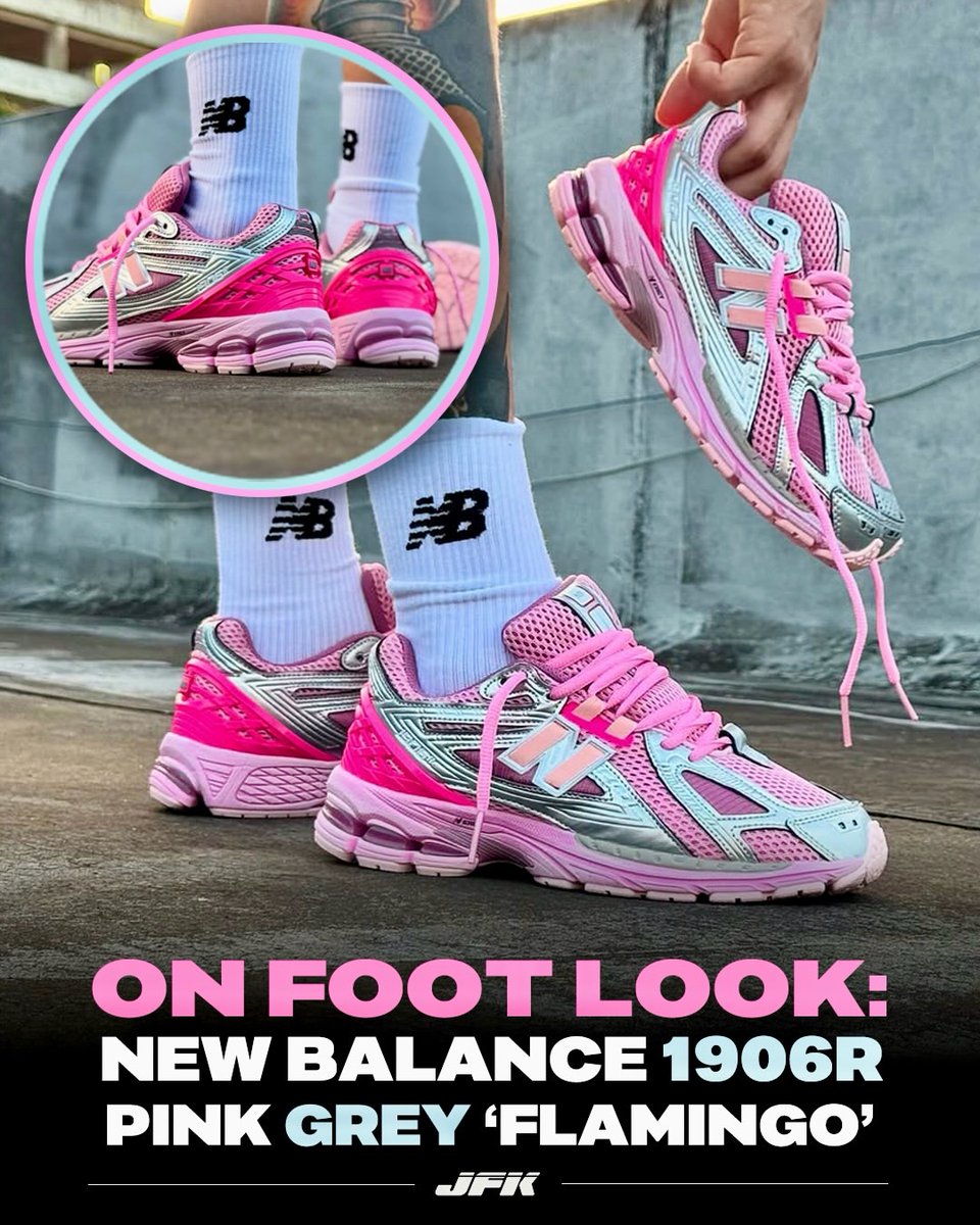 JustFreshKicks's tweet photo. New Balance 1906R “Flamingo” 🦩🩷 https://t.co/usgNAG4UGZ