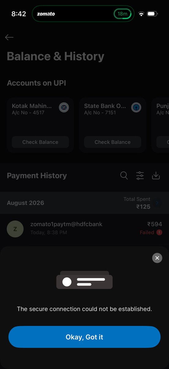 Siddharth0972's tweet photo. From past few hours I’m not able to check my balance and not even to make a payment? What is the issue @Paytmcare @Paytm https://t.co/fZhZ3QQpie
