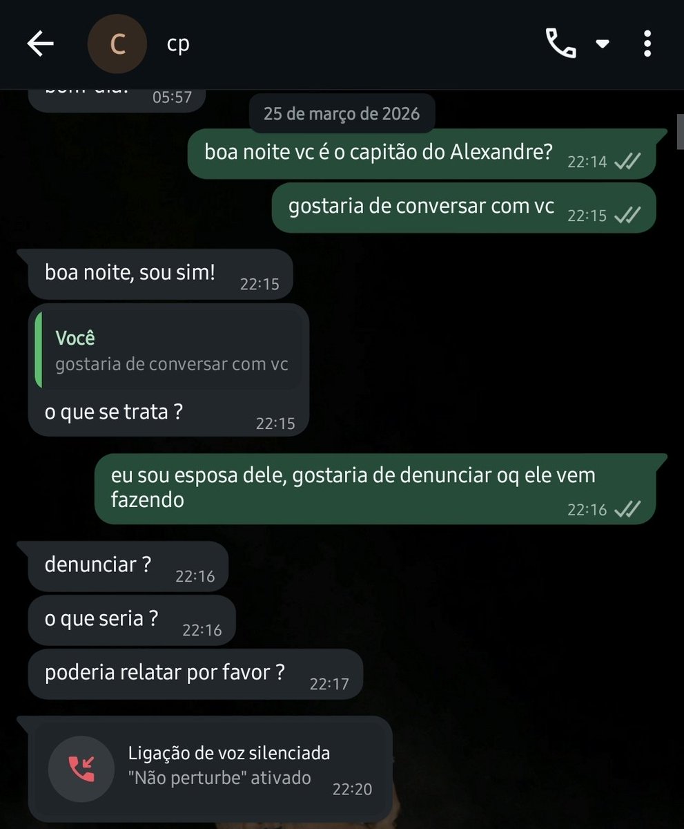 leesn0w_'s tweet photo. @exercitooficial Cheguei a buscar ajuda do capitão dele, que me prometeu q tomaria as medidas necessárias, me perguntou diversas vezes se eu queria seguir com a denuncia ou tentar conversar com o agressor, assim como abri um boletim e também denunciei ao MPM. https://t.co/g3eZjAnVKa