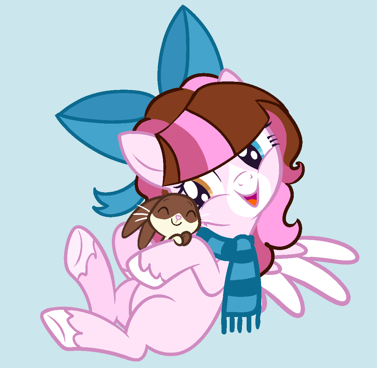 prettyprimrosee's tweet photo. Here she is!! Missing her glasses because I couldn't make them look good https://t.co/We5kl3BdZc