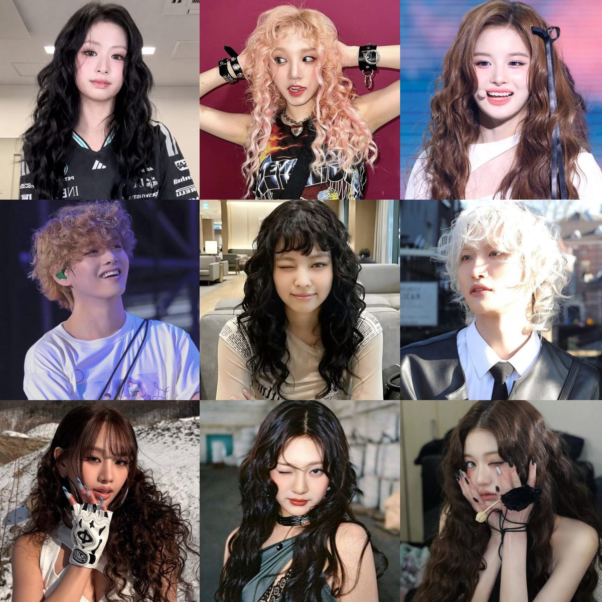 DreamCJen's tweet photo. who in kpop owned curly hair? https://t.co/Aq4Bi68zx7