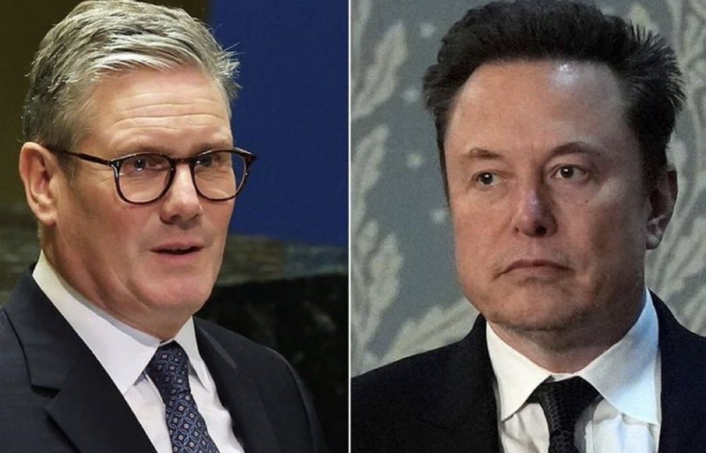 tosca51487's tweet photo. Elon Musk says UK Prime Minister Keir Starmer "is guilty of terrible crimes against the British people."

Do you agree with Mr. Musk?

A. YES
B. NO https://t.co/eo6Mjm3xUR