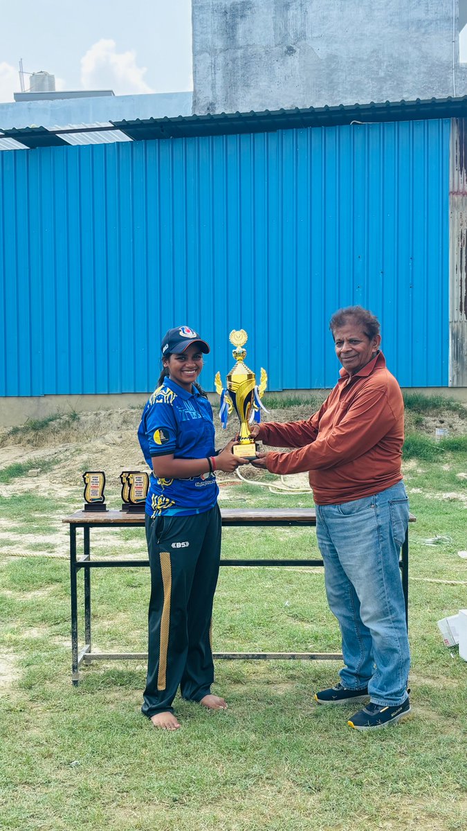 REPLSports's tweet photo. REPL Women’s XI has emerged as Champions of Women Challenger Cup 2026. Winning the final match by 7 wickets in their debut tournament at Aaryavart Cricket Ground Lucknow. A remarkable achievement that reflects determination, teamwork and the true spirit of the game.

#REPLSports https://t.co/uBxMs2NtH2