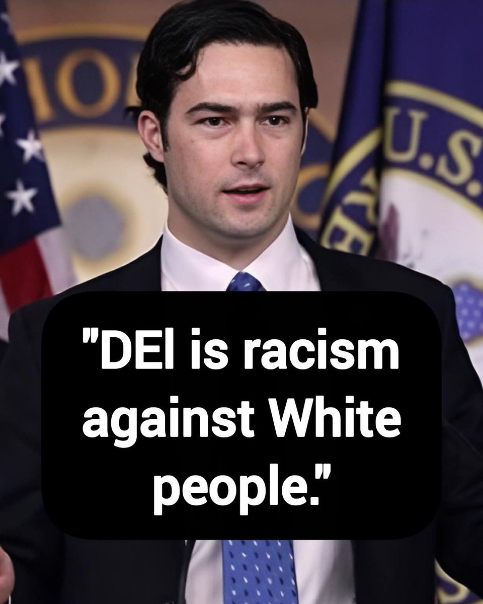 DavidJHarrisJr's tweet photo. Rep. Brandon Gill: "DEl is racism against White people."

Thoughts? https://t.co/FleMUargEO