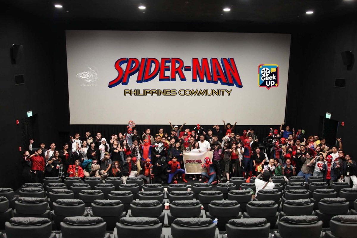 Chranieldizon's tweet photo. Happy Spider-Man Day! 🕷️

Watching Spider-Man: Brand New Day in ScreenX and again with fellow webheads at the Spider-Man Philippines Community Block Screening was an experience I won't forget.

#SpiderManDay
#SpiderManBrandNewDay
#SpiderManPhilippinesCommunity
#SMCinema #ScreenX https://t.co/YaOfVTi6SV