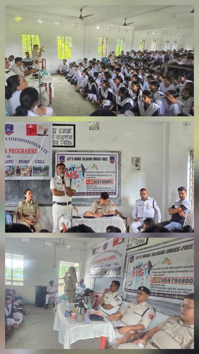 SiliguriPolice's tweet photo. #DrugAwareness #SayNoToDrugs #POCSO #AHTU #MPU #CommunityPolicing #DrugFreeSiliguri #SiliguriMetropolitanPolice #SiliguriPoliceCommissionerate #WestBengalPolice #WBP https://t.co/yq82ZpawEc