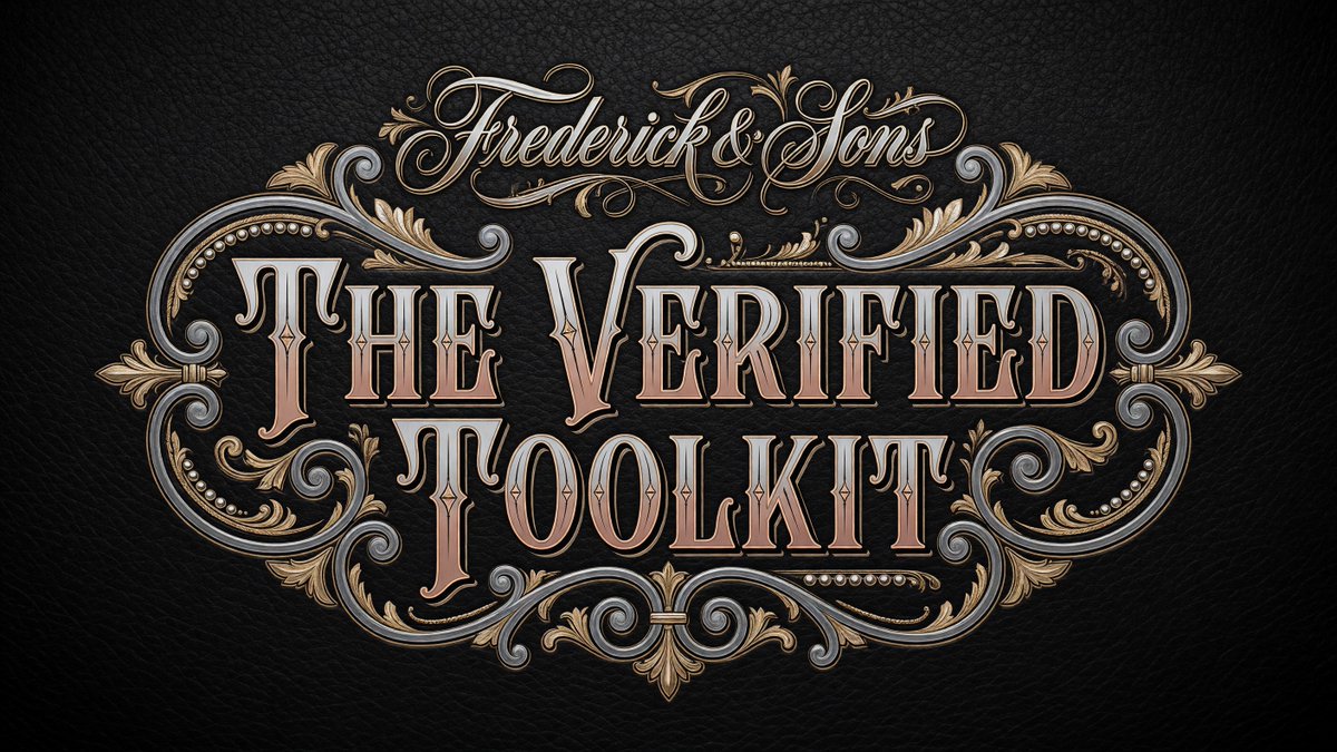 FrederickSonsAI's tweet photo. The Verified Toolkit — The complete F&amp;S verified tool catalog — finance, crypto, XRPL/RWA, business ops — every tool security-gated and behavior-tested to the same bar as the infrastructure suites. The on-ramp to the stack. https://t.co/tDAo7NJtj1

ripple:native https://t.co/ObYK85nbwx