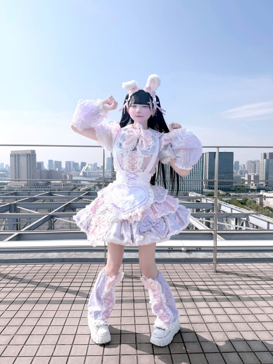 Nana_Ichinose_'s tweet photo. うさぎおひめ 全身もかわいいのだ〜!♥🐾 https://t.co/U61PfyYM0G