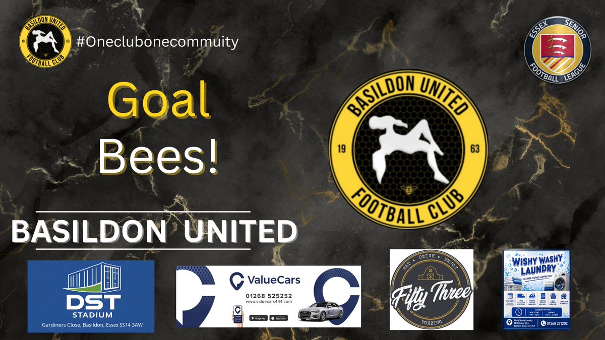 BasUtdFC's tweet photo. GOAL: BASILDON UNITED 1-1 Romford - Lochlain Murray (66') https://t.co/Cv0WVeaLX5