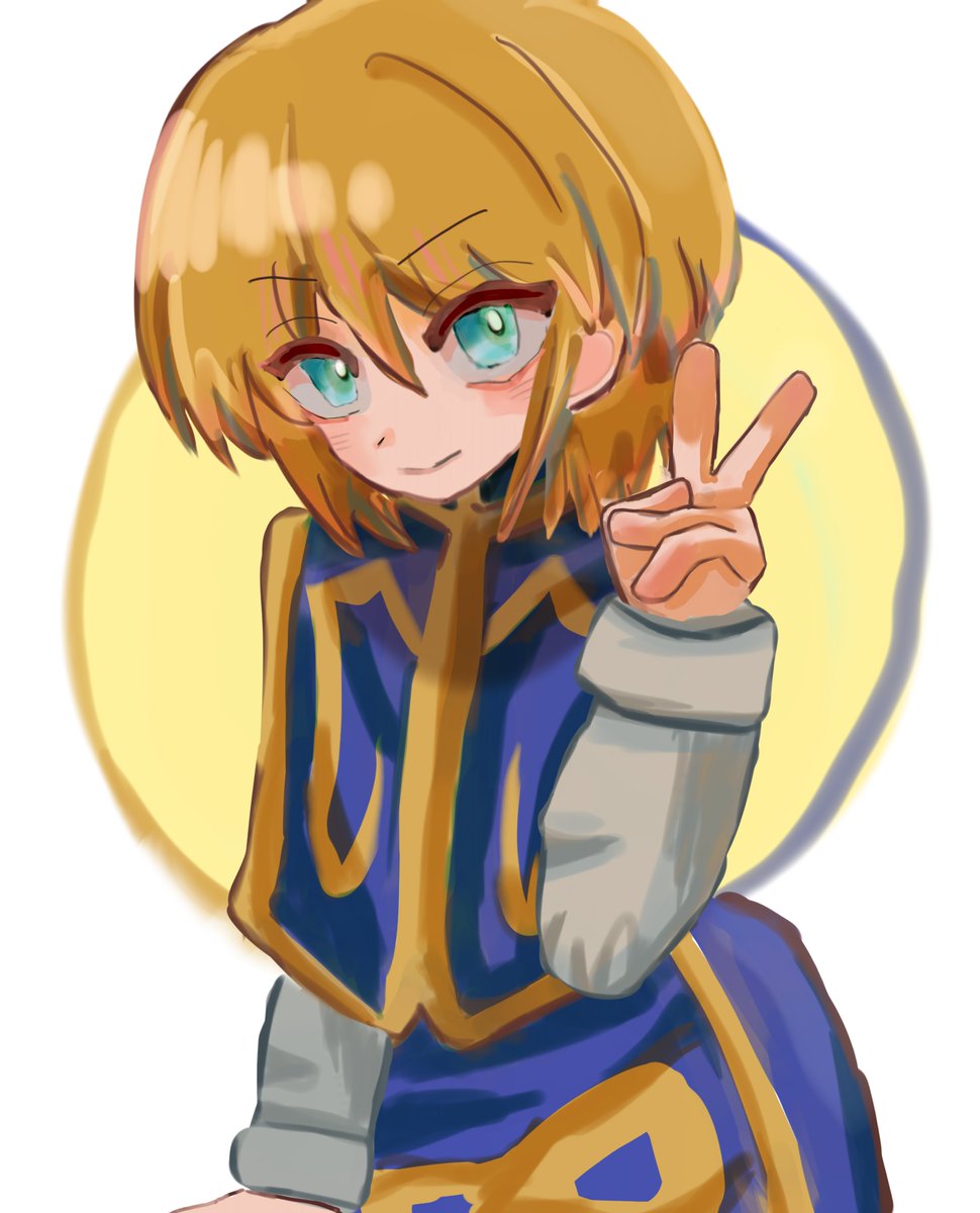 ms6zyu's tweet photo. #今月描いた絵を晒そうㅤ 
クラピカお気に入りです https://t.co/5dDOmR9J18