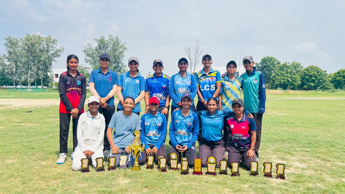REPLSports's tweet photo. REPL Women’s XI has emerged as Champions of Women Challenger Cup 2026. Winning the final match by 7 wickets in their debut tournament at Aaryavart Cricket Ground Lucknow. A remarkable achievement that reflects determination, teamwork and the true spirit of the game.

#REPLSports https://t.co/uBxMs2NtH2